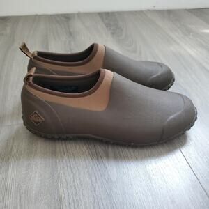 Muck Boot Company Shoes Mens Size 11 Brown Slip On Garden Rain Waterproof Rubber